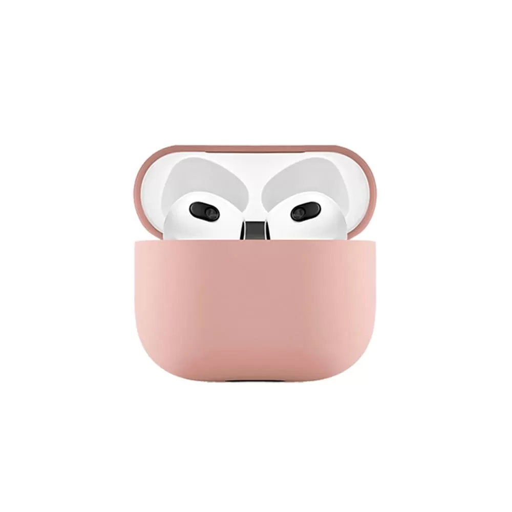Чехол uBear для AirPods 3 Touch Silicone case, розовый