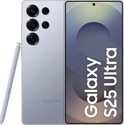 Смартфон Samsung Galaxy S25 Ultra 12/256 ГБ, «синий титан» (Titanium Silverblue)