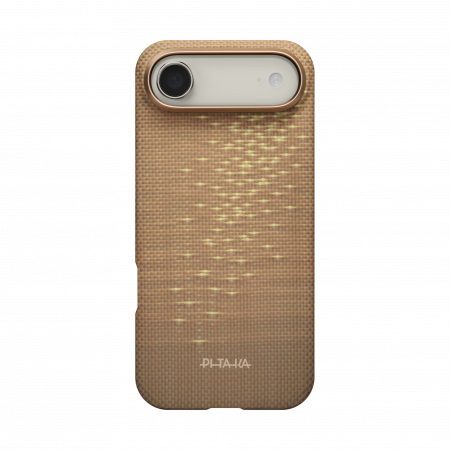 Чехол Pitaka Ultra-Slim Case для iPhone Air, Golden Glint