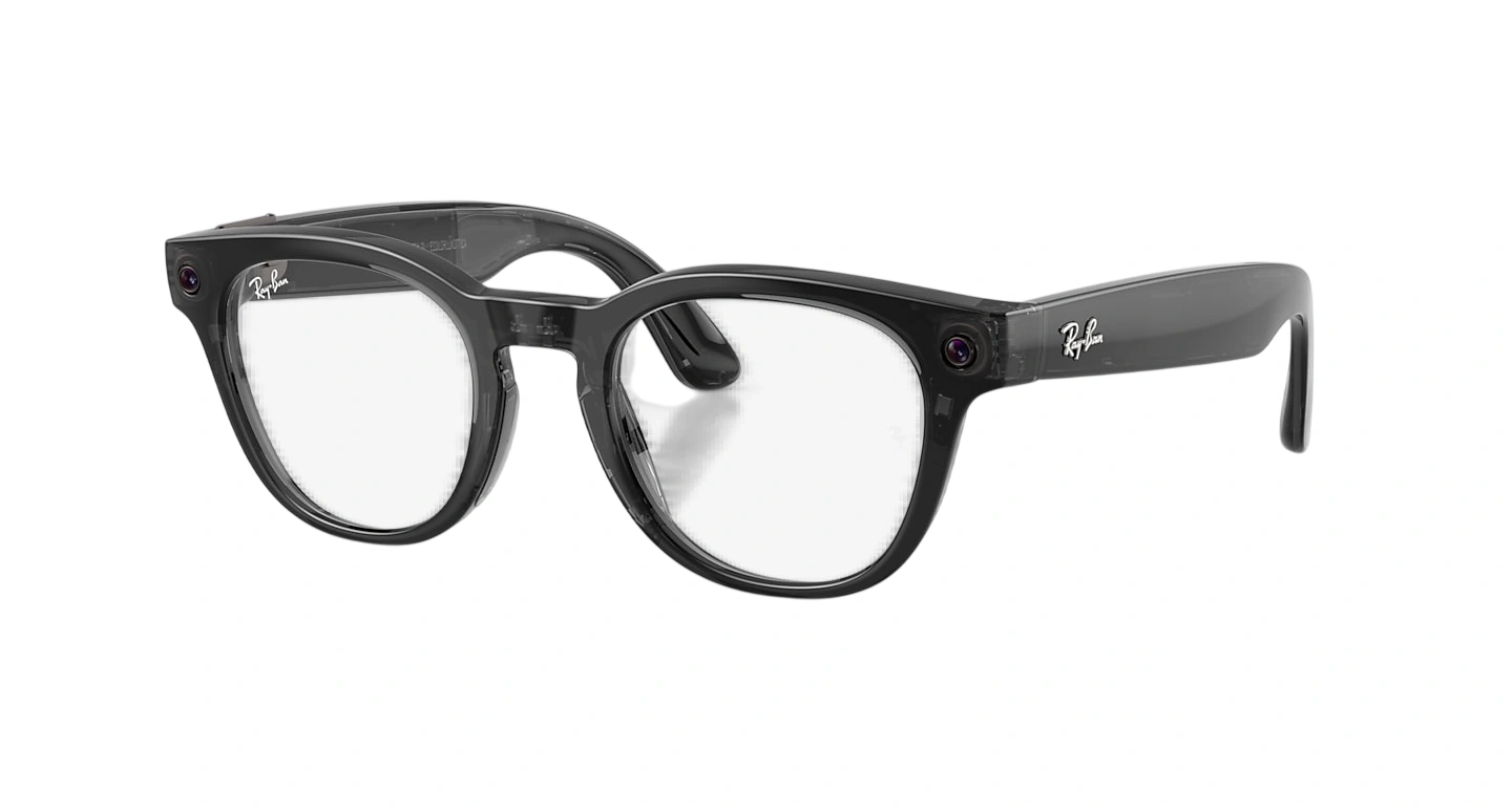 Умные очки Ray-Ban Meta Scriber Optics Gen 2, Shiny Transparent Black